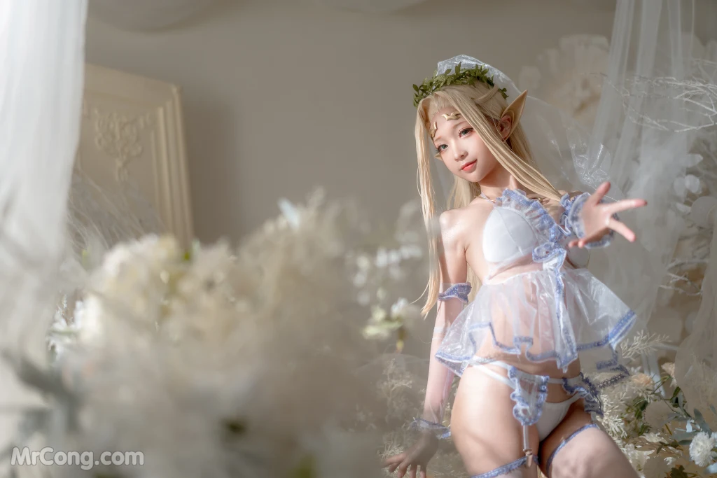Coser蠢沫沫 chunmomo White Elf 147 photos - 107