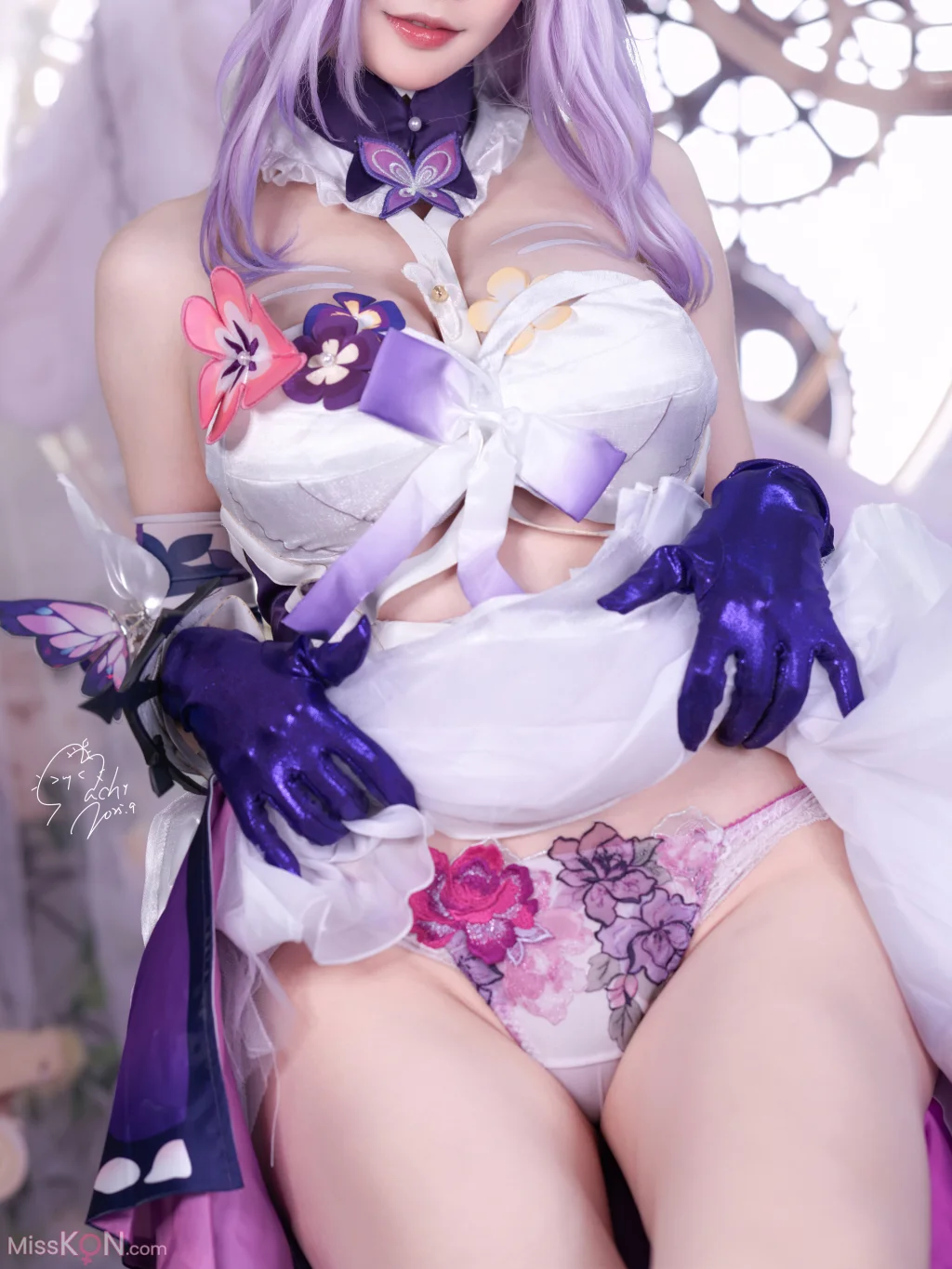 CoserMachi馬吉 崩壞星穹鐵道-遐蝶下着第一彈 34 photos - 2