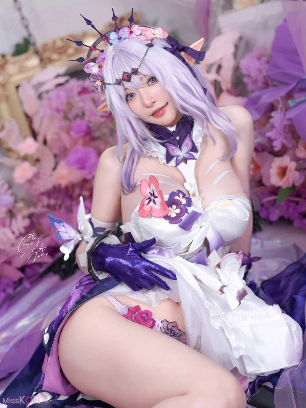 CoserMachi馬吉 崩壞星穹鐵道-遐蝶下着第一彈 34 photos - 3