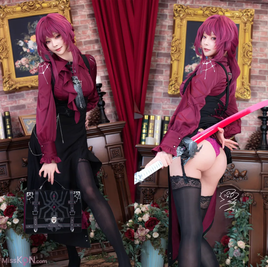 CoserMachi馬吉 Kafka 卡芙卡 68 photos