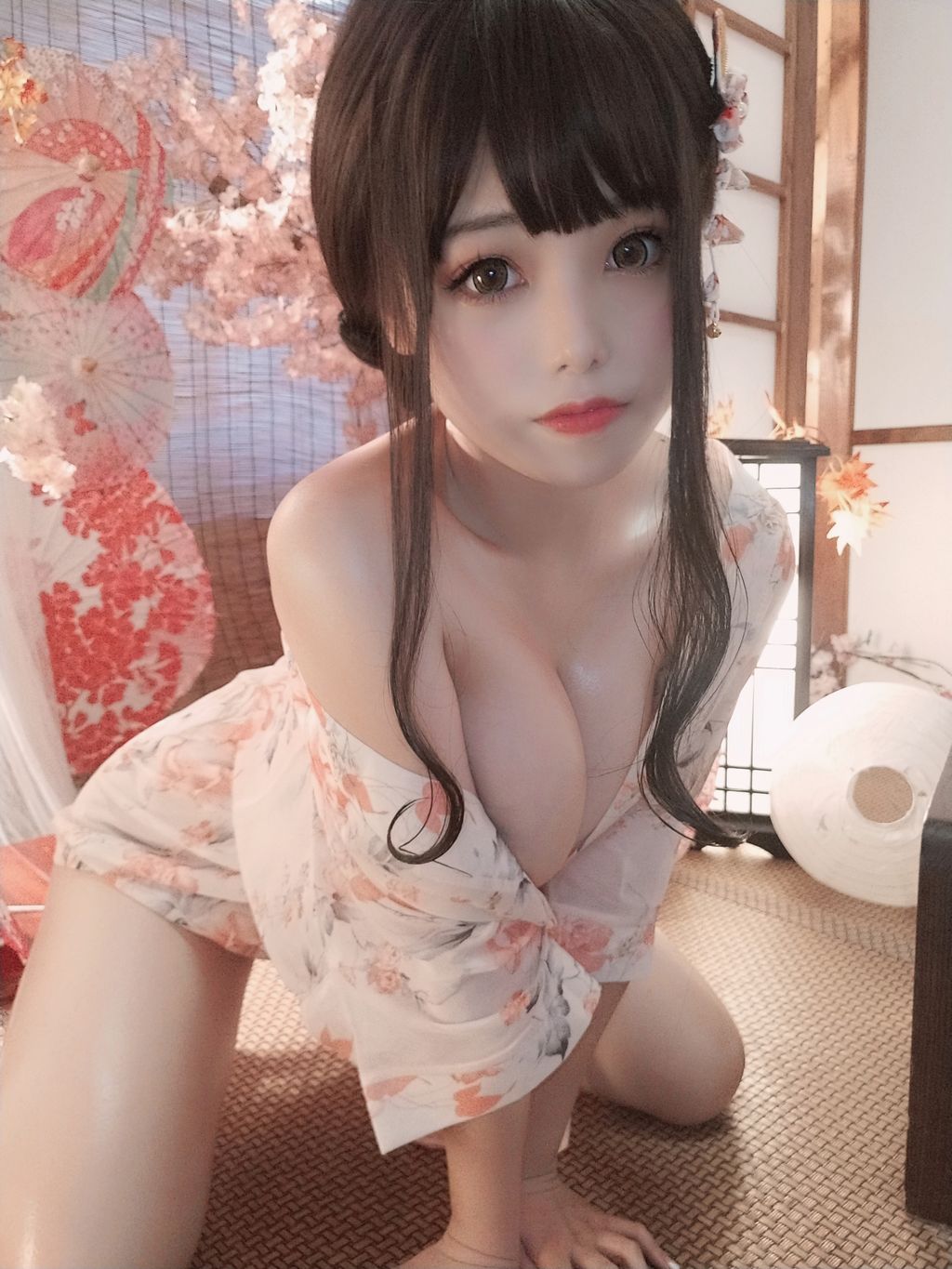 Coser  蜜汁 猫 裘 Vol050 浴 娘 29 photos - 13