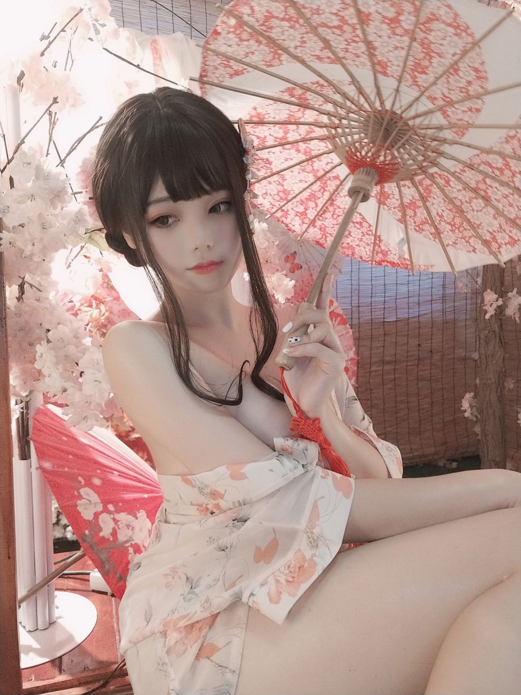 Coser  蜜汁 猫 裘 Vol050 浴 娘 29 photos - 17