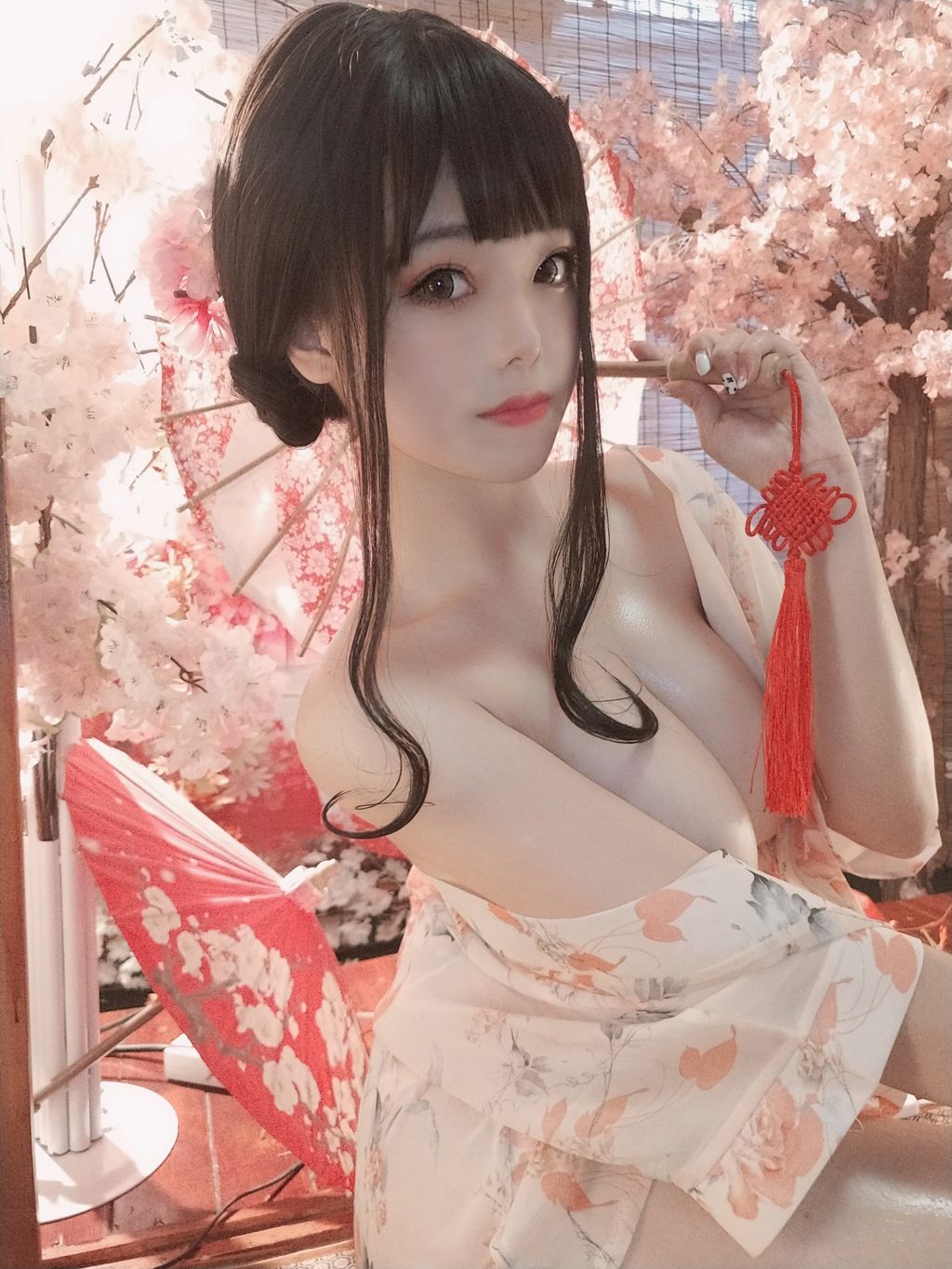 Coser  蜜汁 猫 裘 Vol050 浴 娘 29 photos - 20