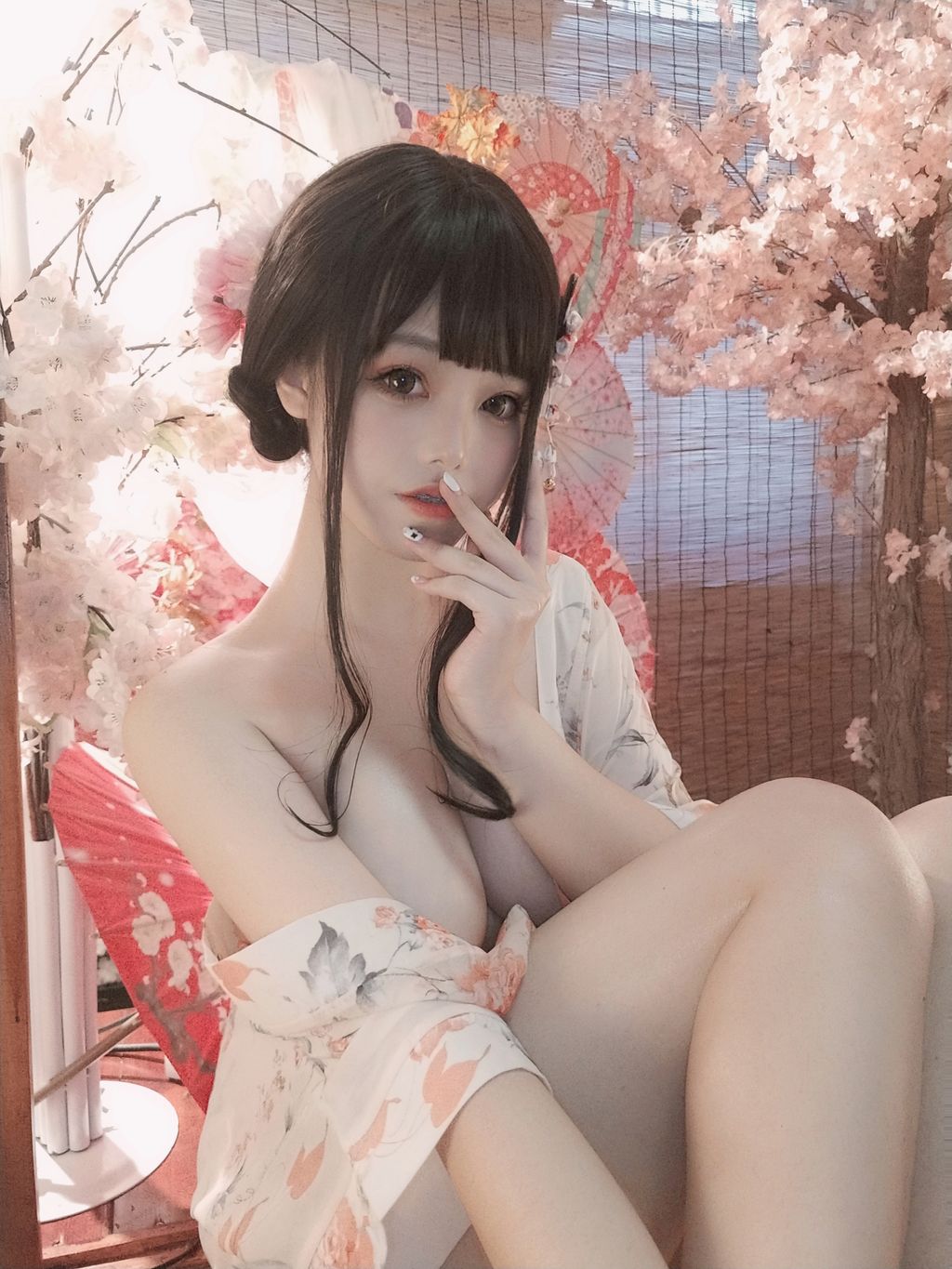 Coser  蜜汁 猫 裘 Vol050 浴 娘 29 photos - 21