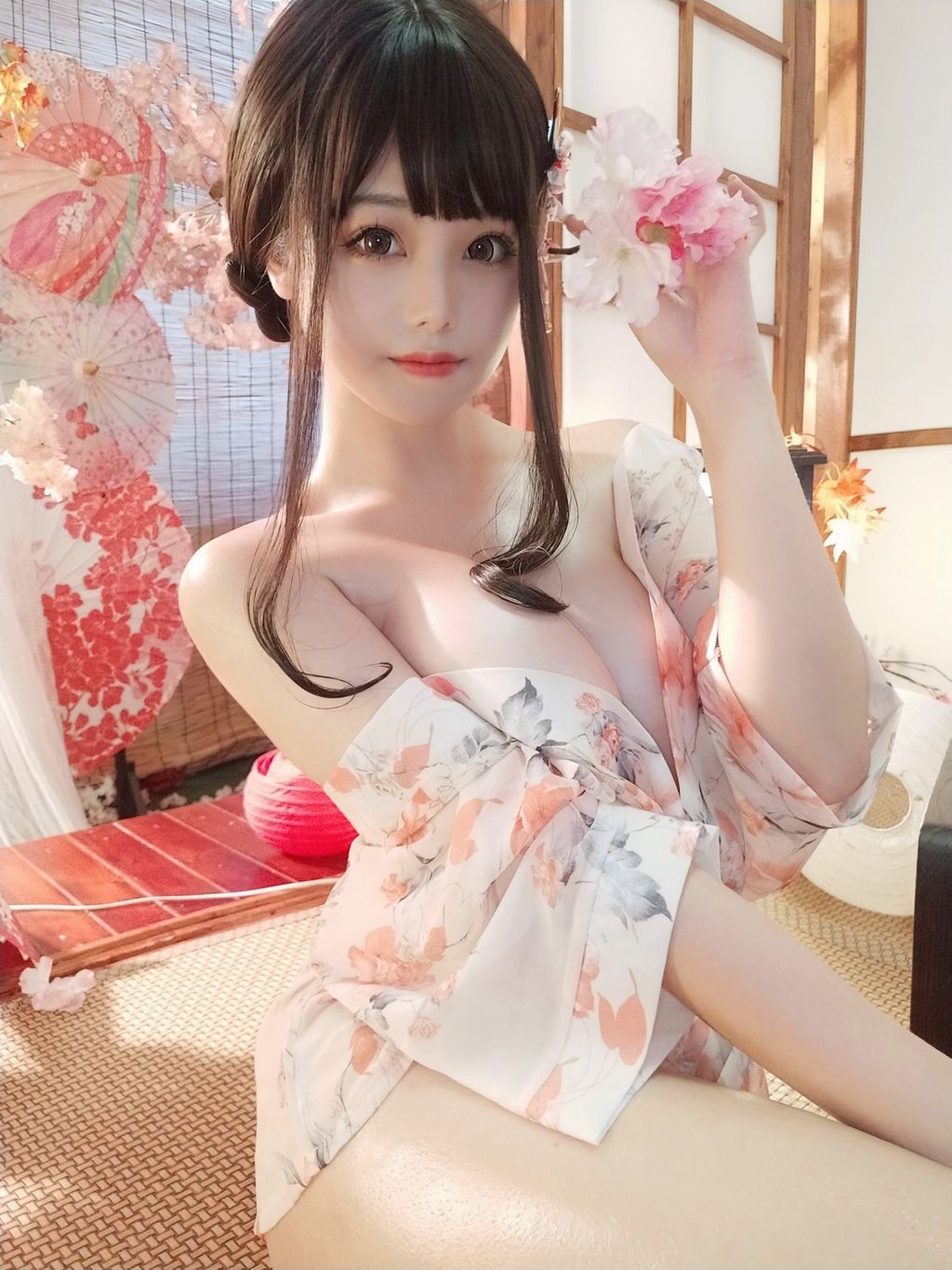 Coser  蜜汁 猫 裘 Vol050 浴 娘 29 photos - 27