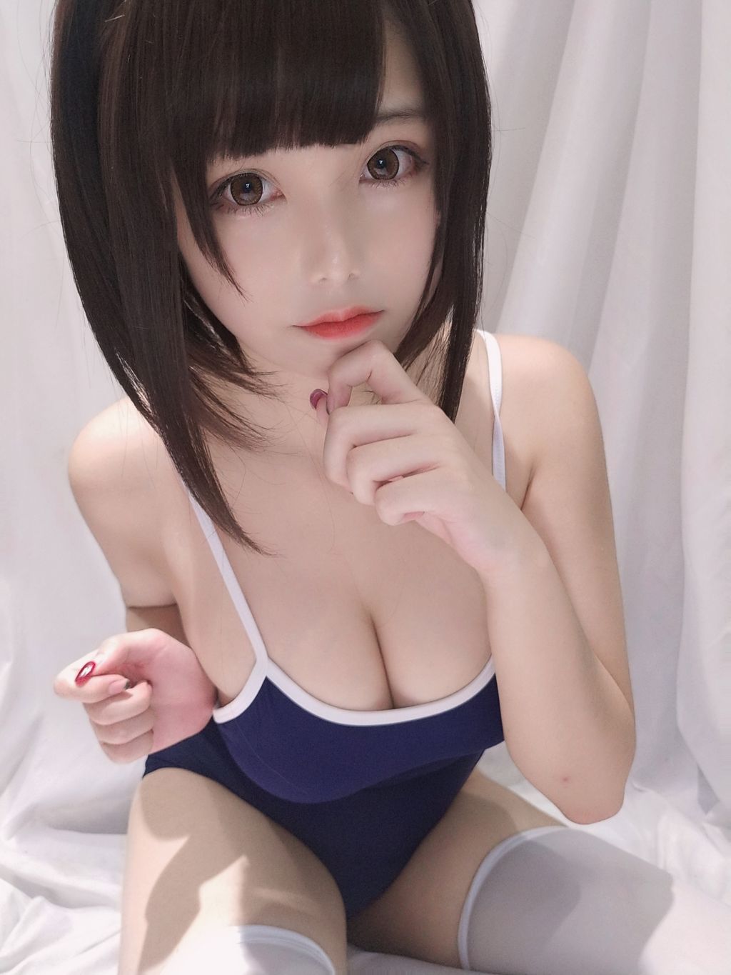 Coser  蜜汁 猫 裘 Vol053 JK 少女 死 库 水 30 photos - 9