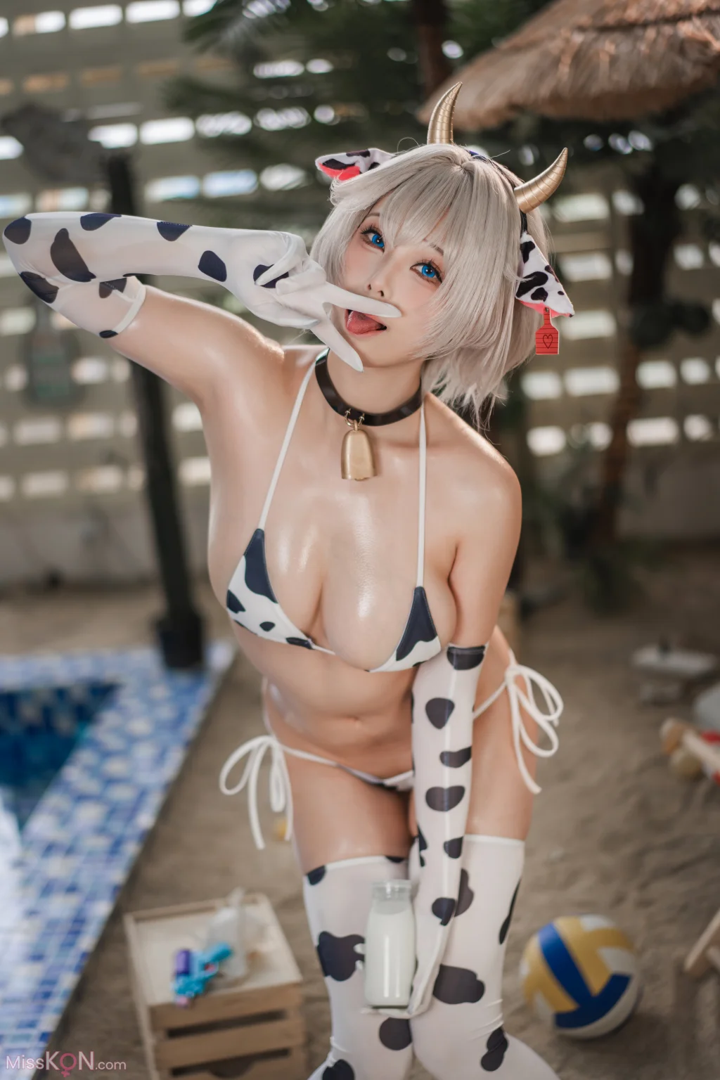 Coser蜜汁猫裘 棕色尘埃 奶牛 173 photos  2 videos - 32