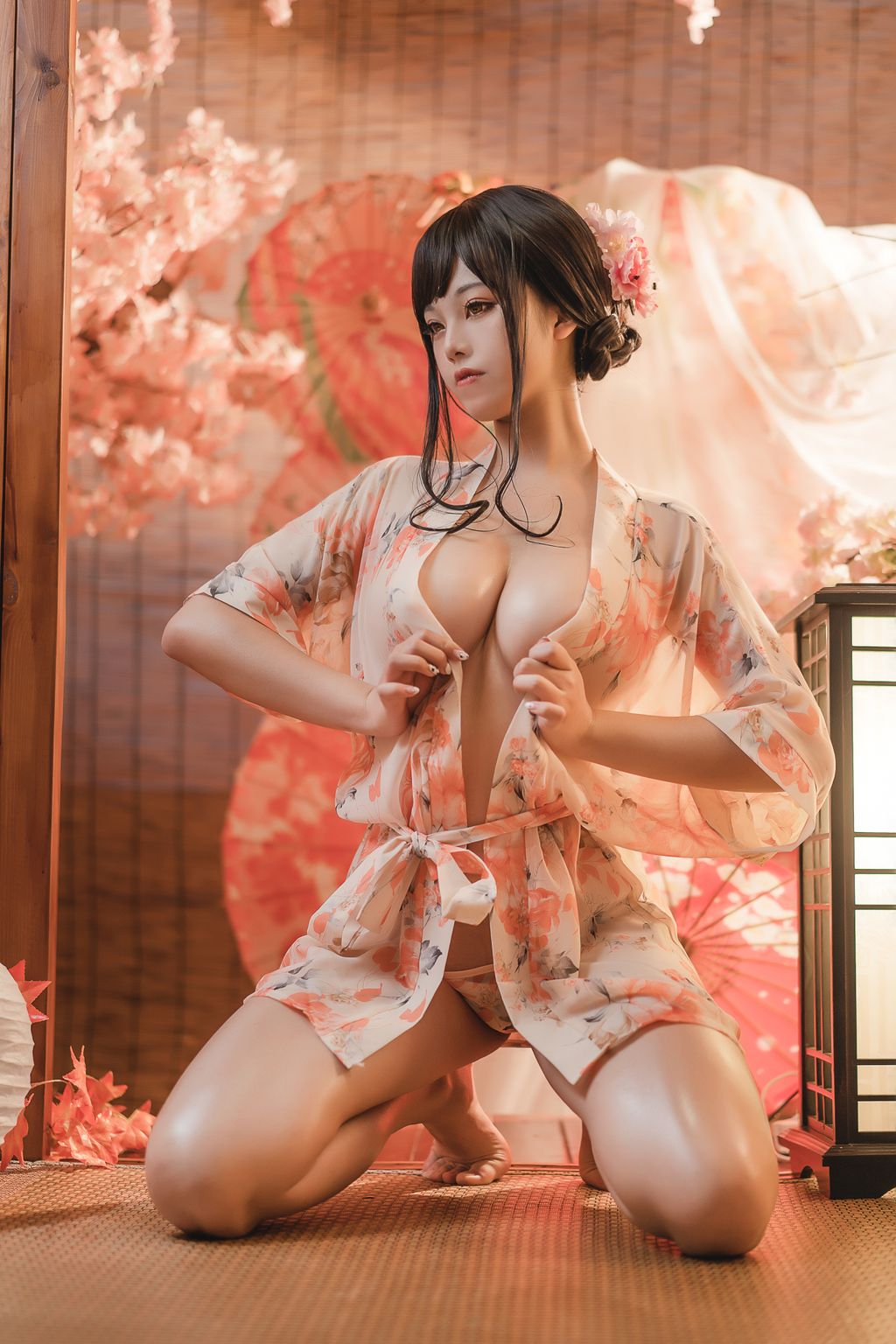 Coser蜜汁猫裘 Vol066 浴娘2 37 photos - 3