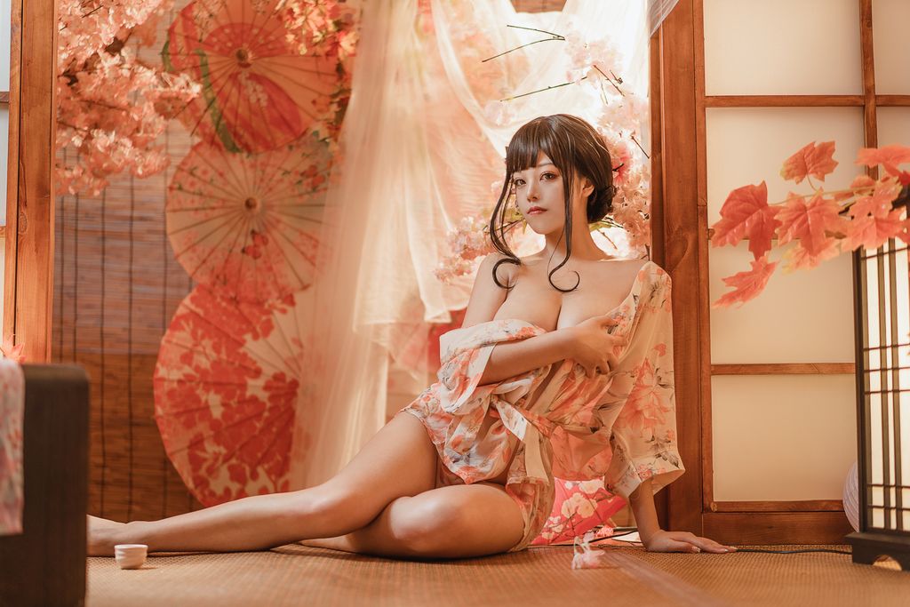 Coser蜜汁猫裘 Vol066 浴娘2 37 photos - 23