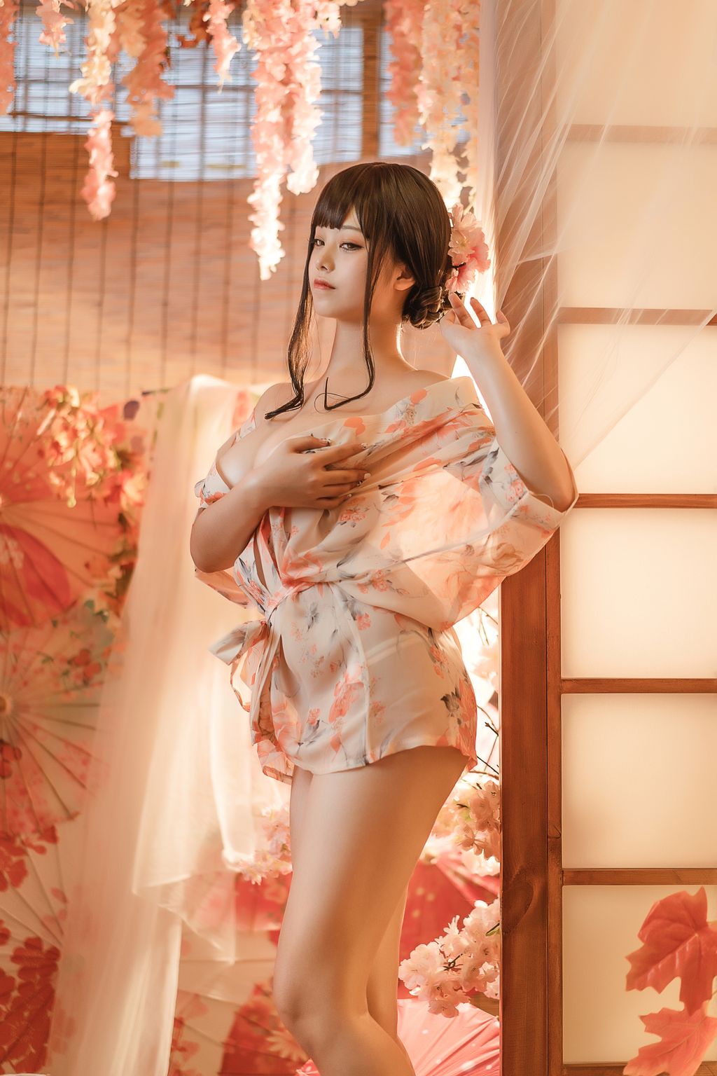 Coser蜜汁猫裘 Vol066 浴娘2 37 photos - 26
