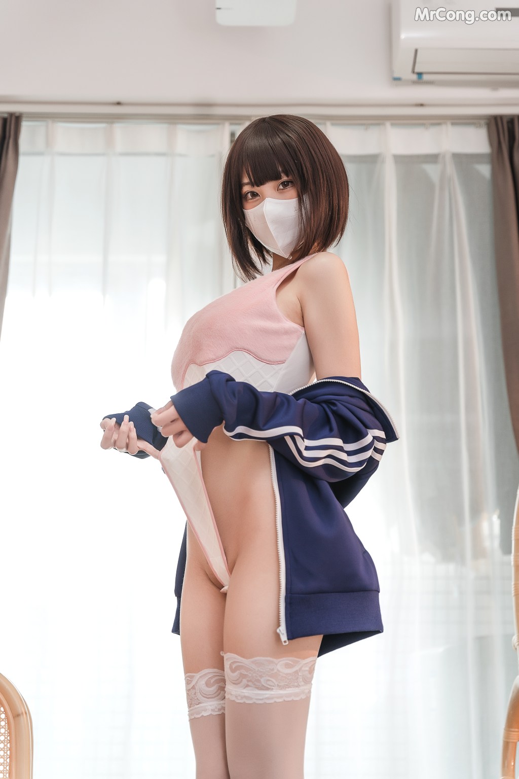 Coser蜜汁猫裘 Vol076 草莓圣代 45 photos - 9