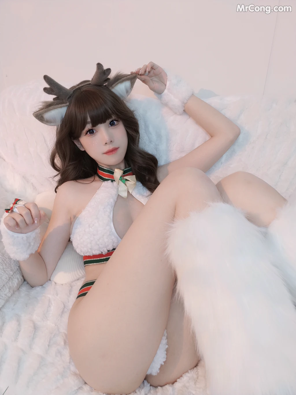 Coser蜜汁猫裘 Vol096 X鹿鹿 37 photos - 37