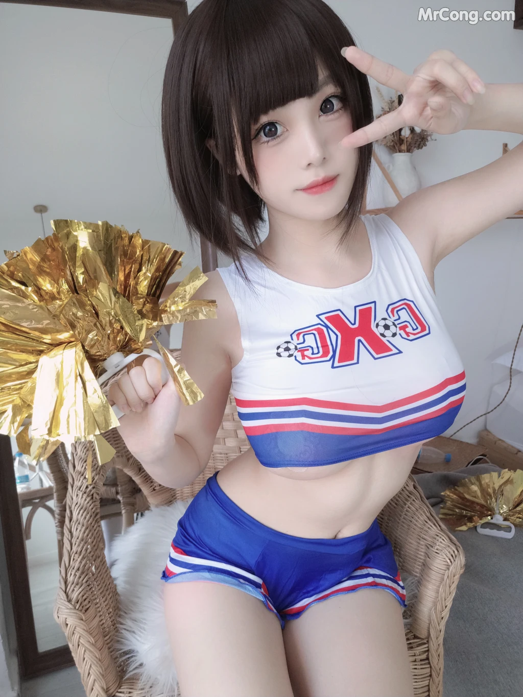 Coser蜜汁猫裘 Vol097 足球宝贝 37 photos - 31