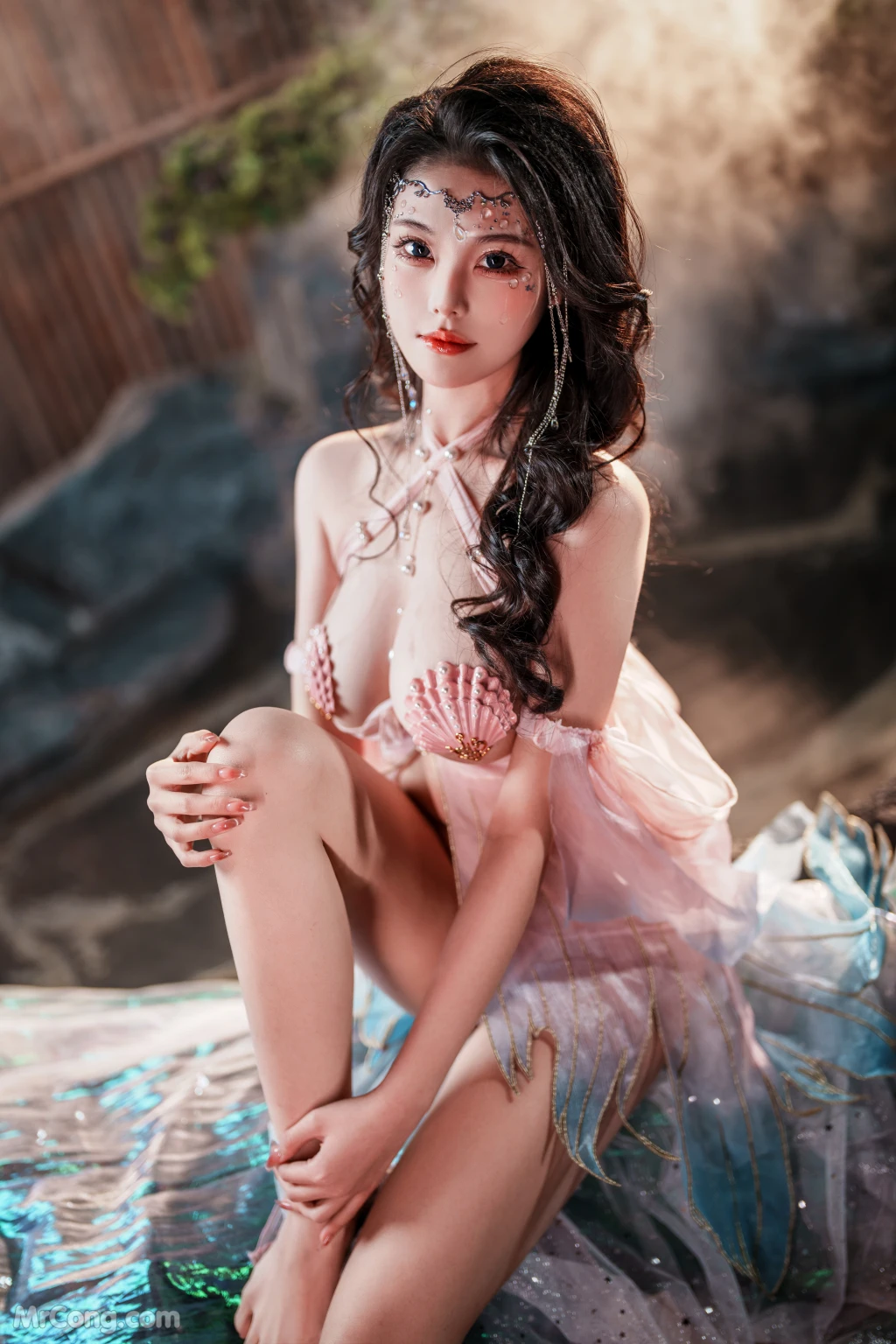 Coser蜜汁猫裘 Vol104 美人鱼 63 photos - 3