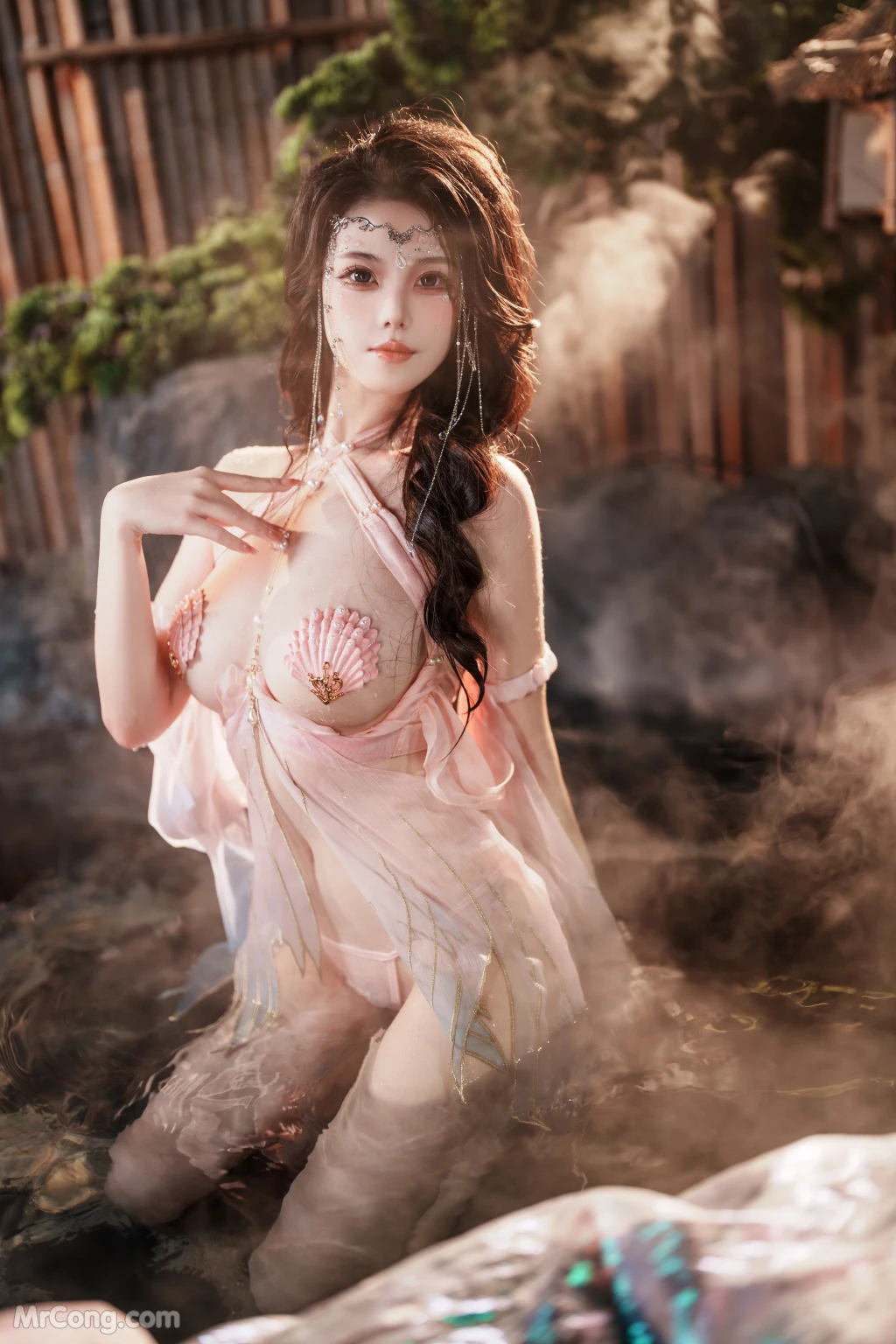 Coser蜜汁猫裘 Vol104 美人鱼 63 photos - 37