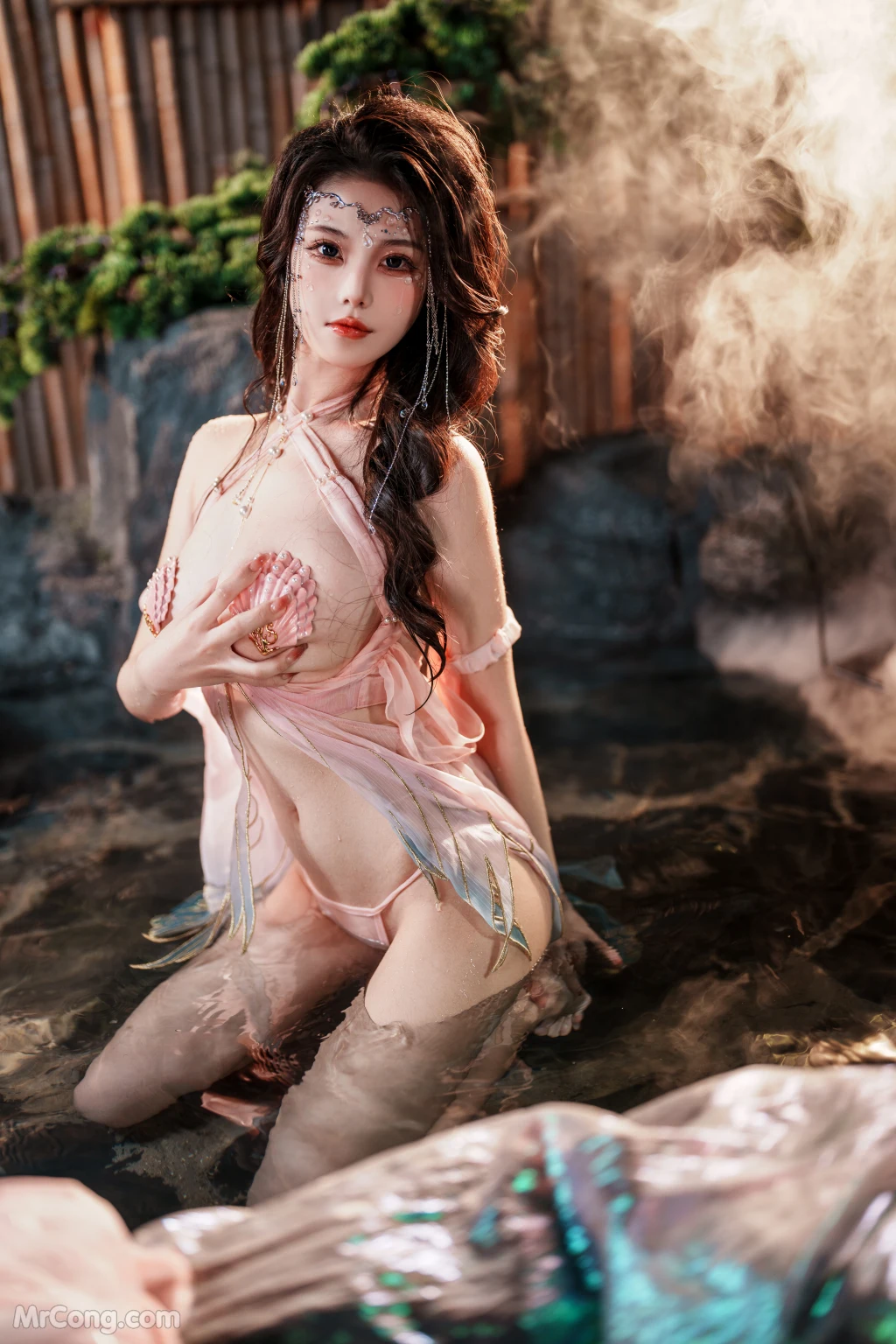 Coser蜜汁猫裘 Vol104 美人鱼 63 photos - 38