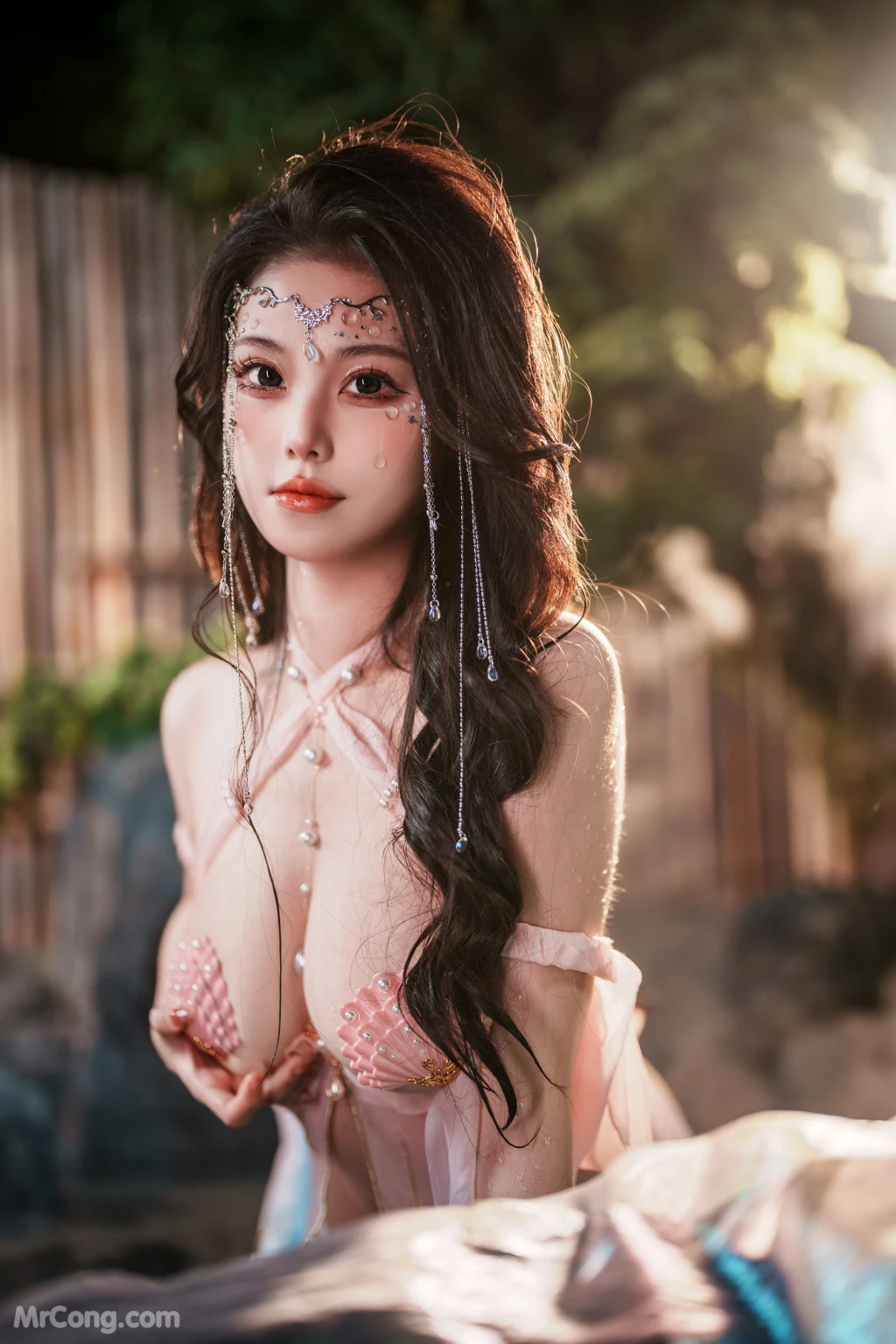 Coser蜜汁猫裘 Vol104 美人鱼 63 photos - 43
