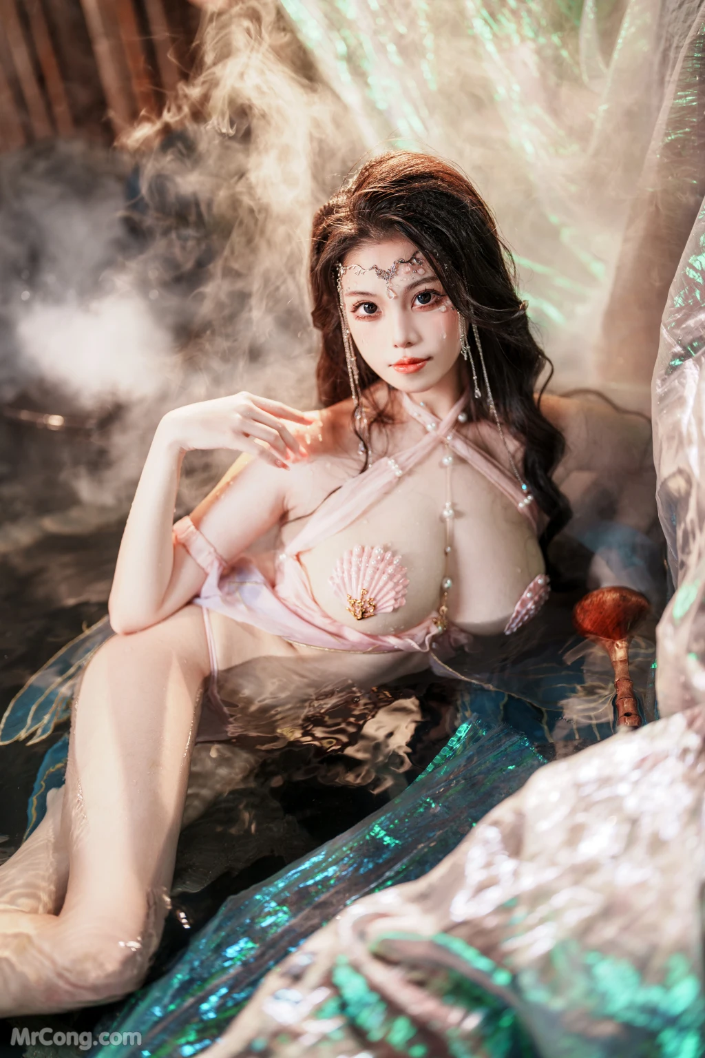 Coser蜜汁猫裘 Vol104 美人鱼 63 photos - 53