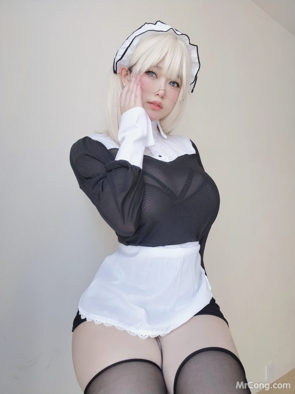 Coser女主K 主人的女仆 69 photos - 8