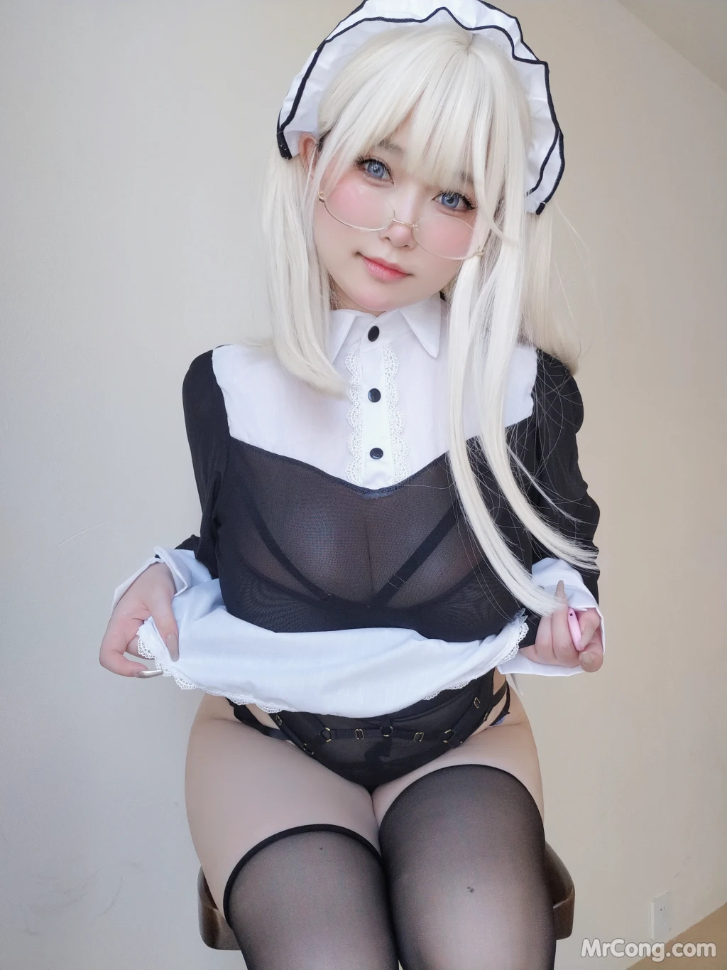 Coser女主K 主人的女仆 69 photos - 9