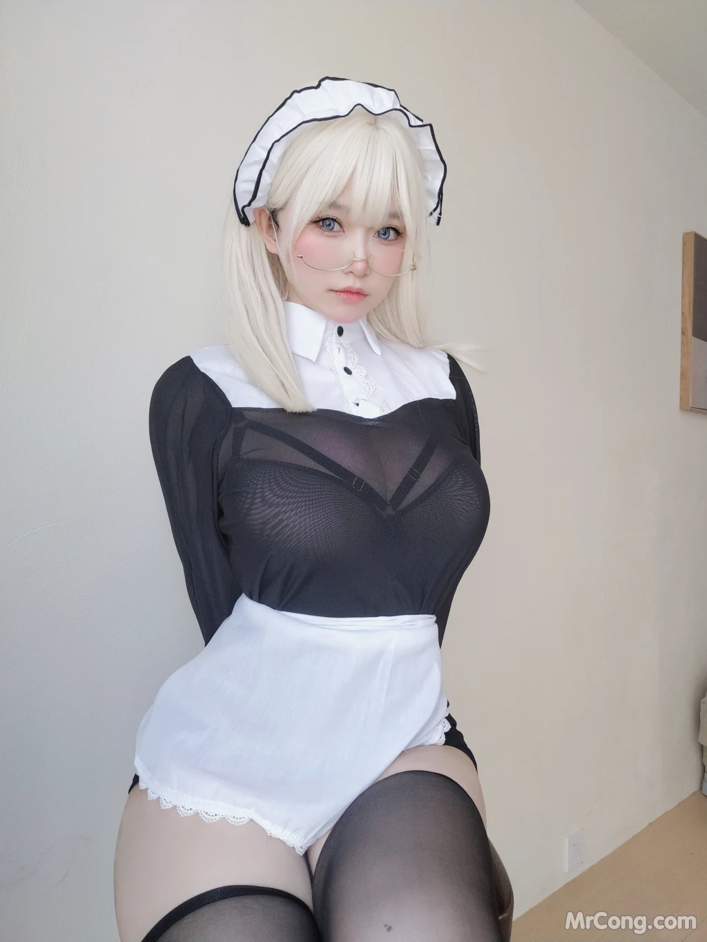Coser女主K 主人的女仆 69 photos - 67