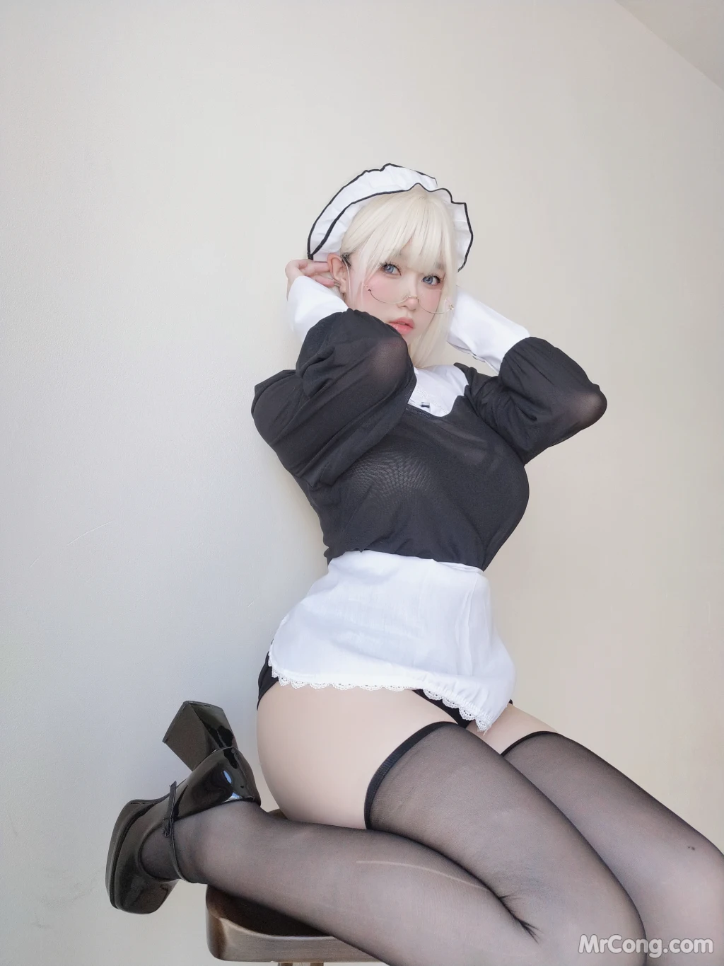 Coser女主K 主人的女仆 69 photos - 68