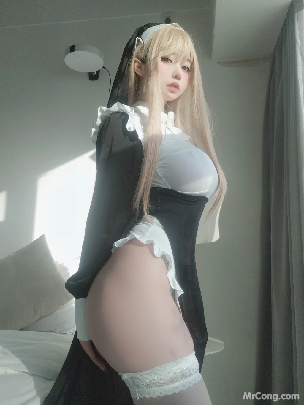 Coser女主K 修女 80 photos - 2