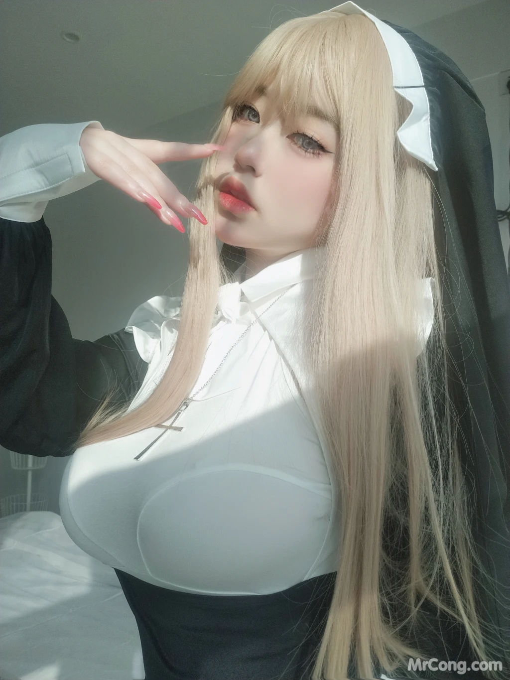 Coser女主K 修女 80 photos - 17