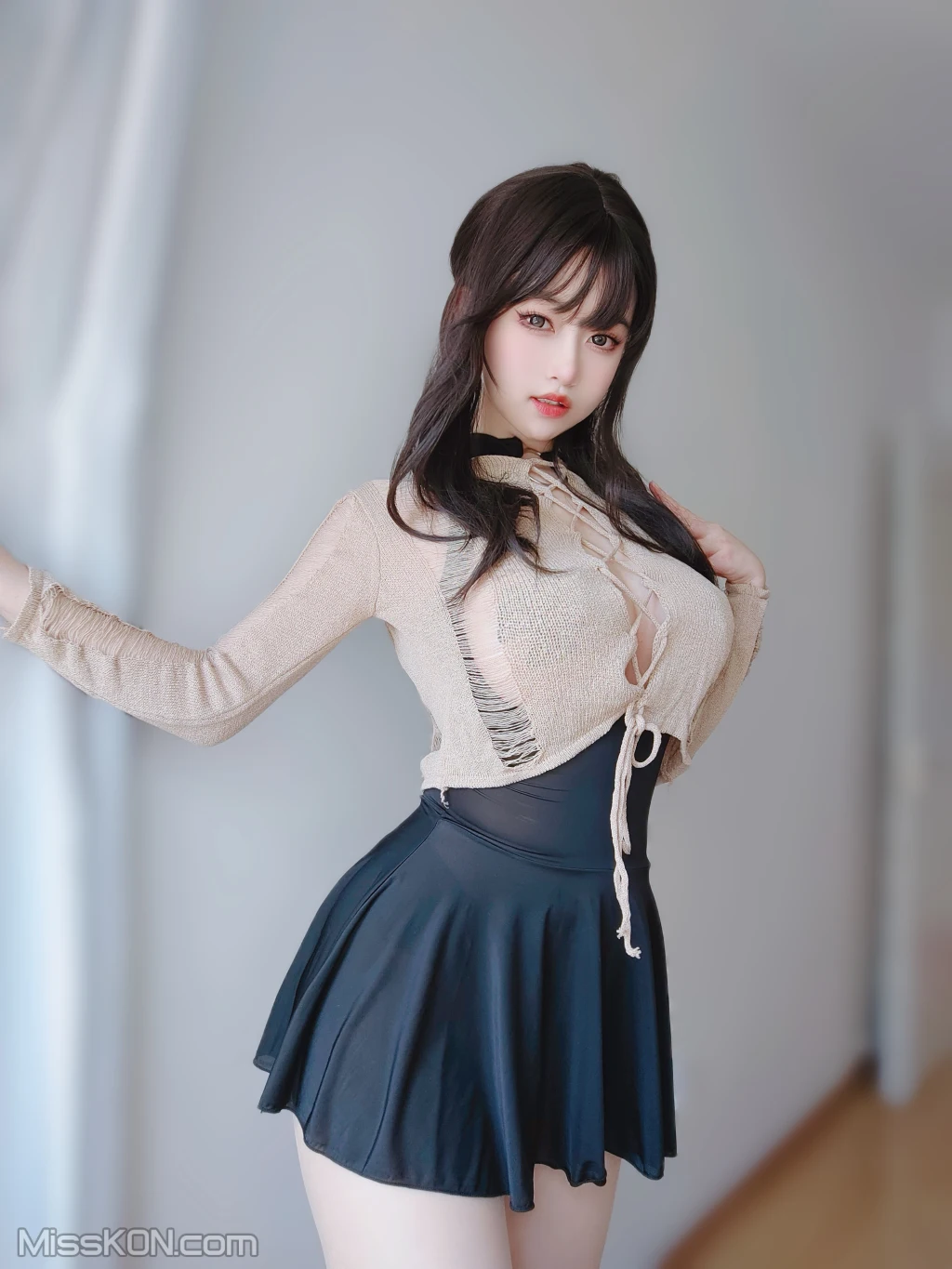Coser女主K 初秋穿搭 113 photos
