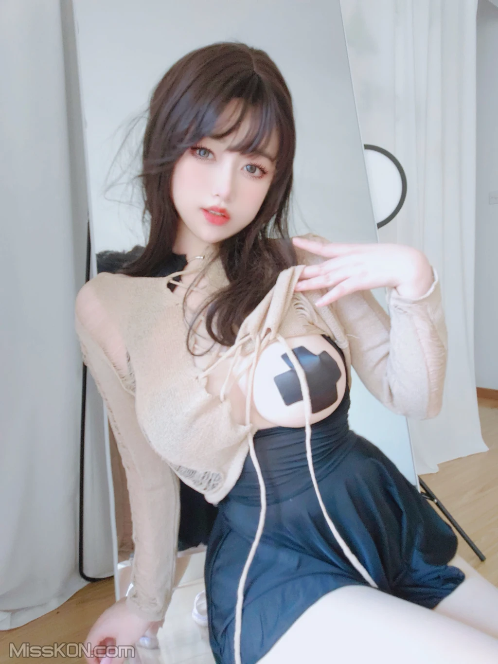 Coser女主K 初秋穿搭 113 photos - 88