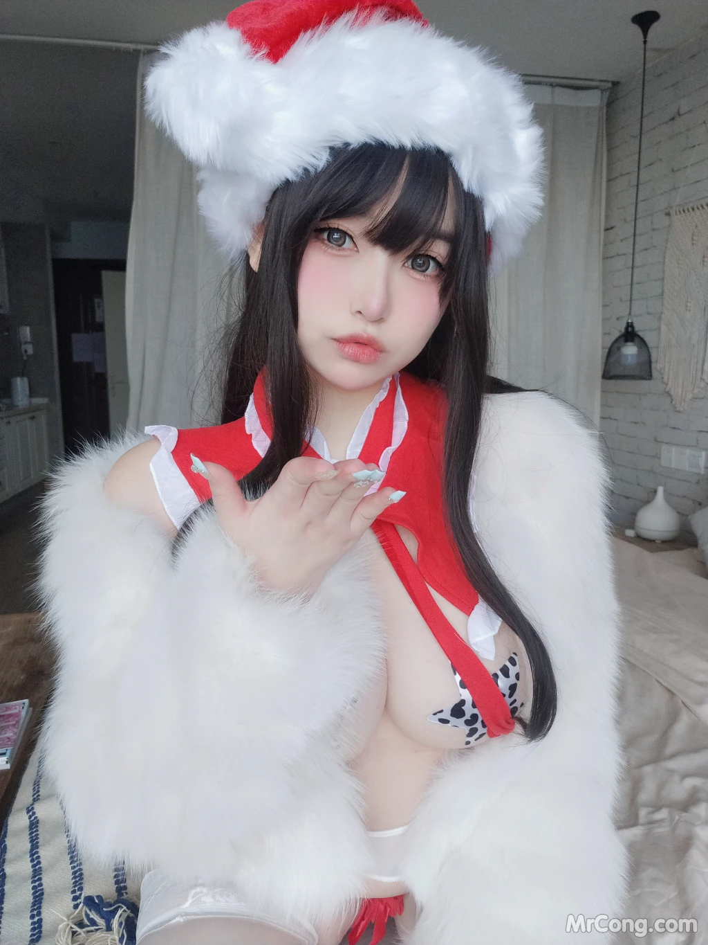 Coser女主K 圣诞特辑 70 photos - 14