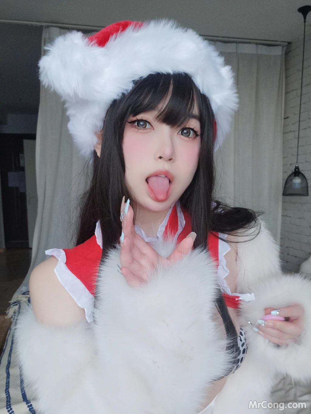 Coser女主K 圣诞特辑 70 photos - 15
