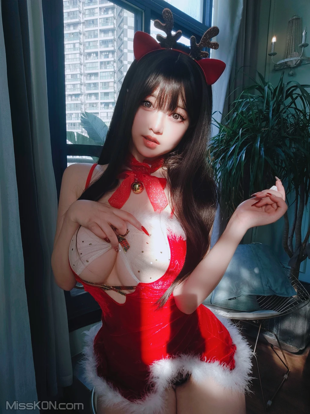 Coser女主K 圣诞麋鹿 100 photos - 5
