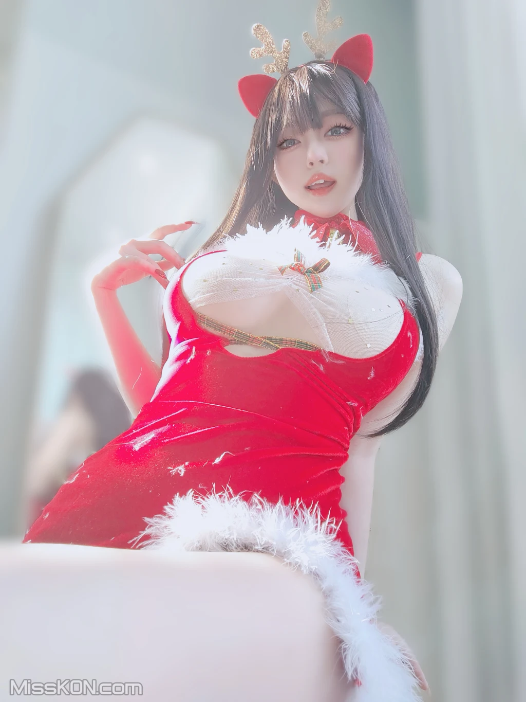 Coser女主K 圣诞麋鹿 100 photos - 17