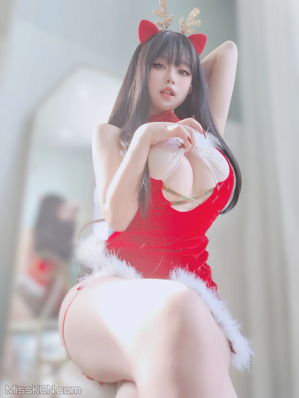Coser女主K 圣诞麋鹿 100 photos - 22