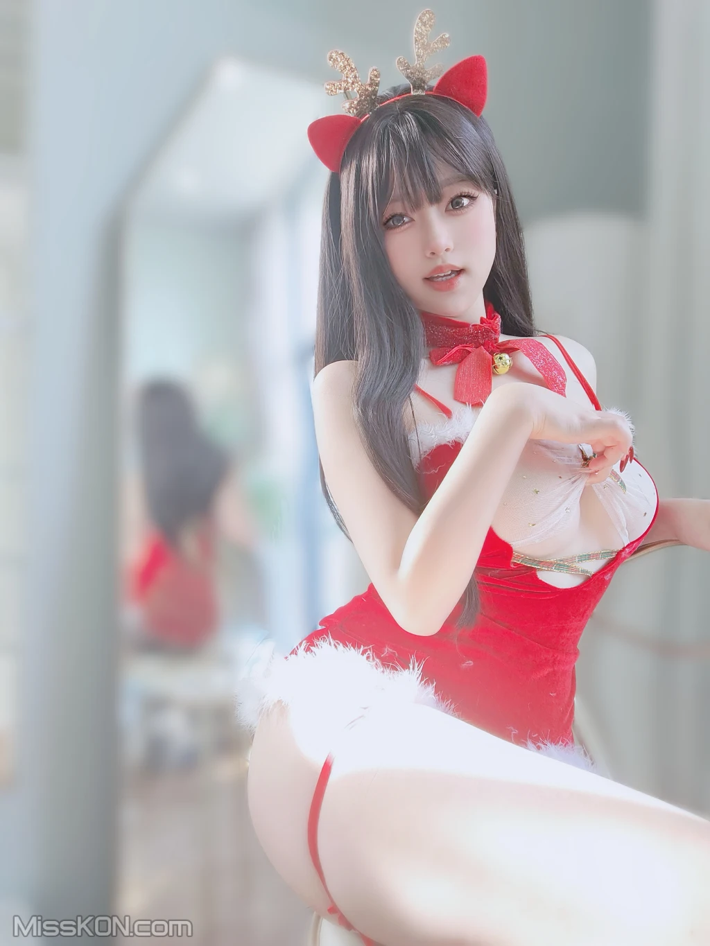 Coser女主K 圣诞麋鹿 100 photos - 24