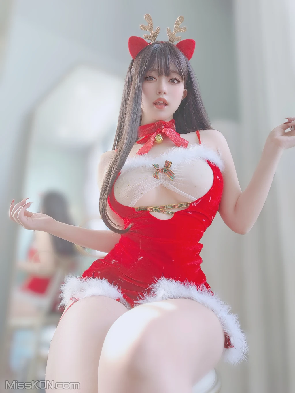 Coser女主K 圣诞麋鹿 100 photos - 28