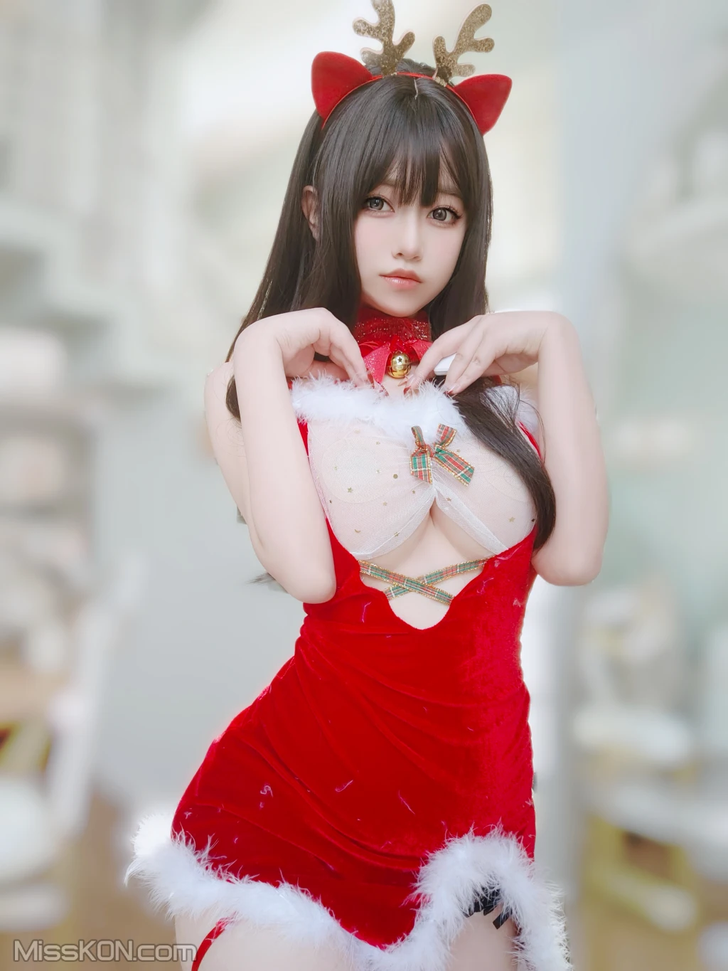 Coser女主K 圣诞麋鹿 100 photos - 36