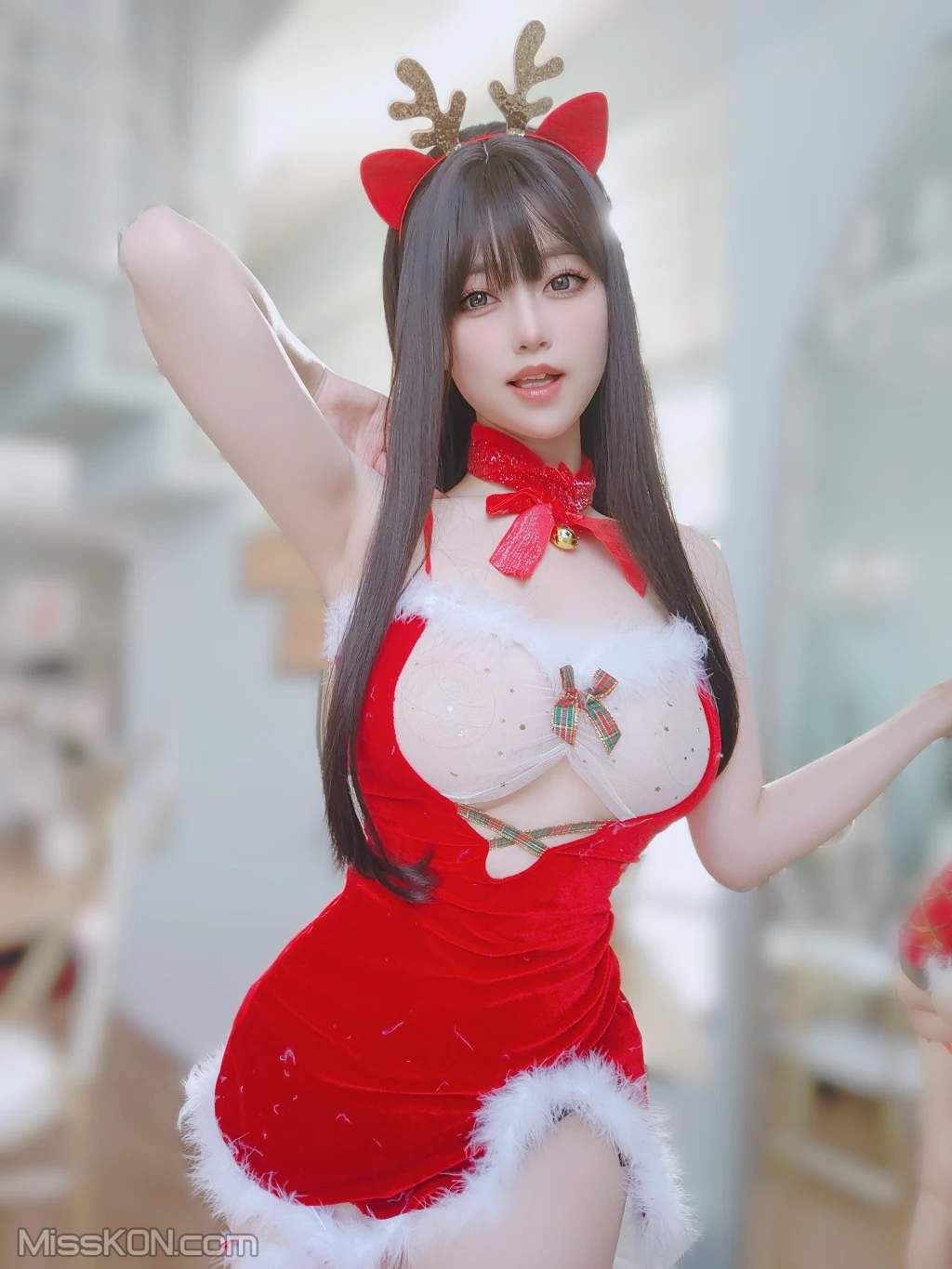 Coser女主K 圣诞麋鹿 100 photos - 37