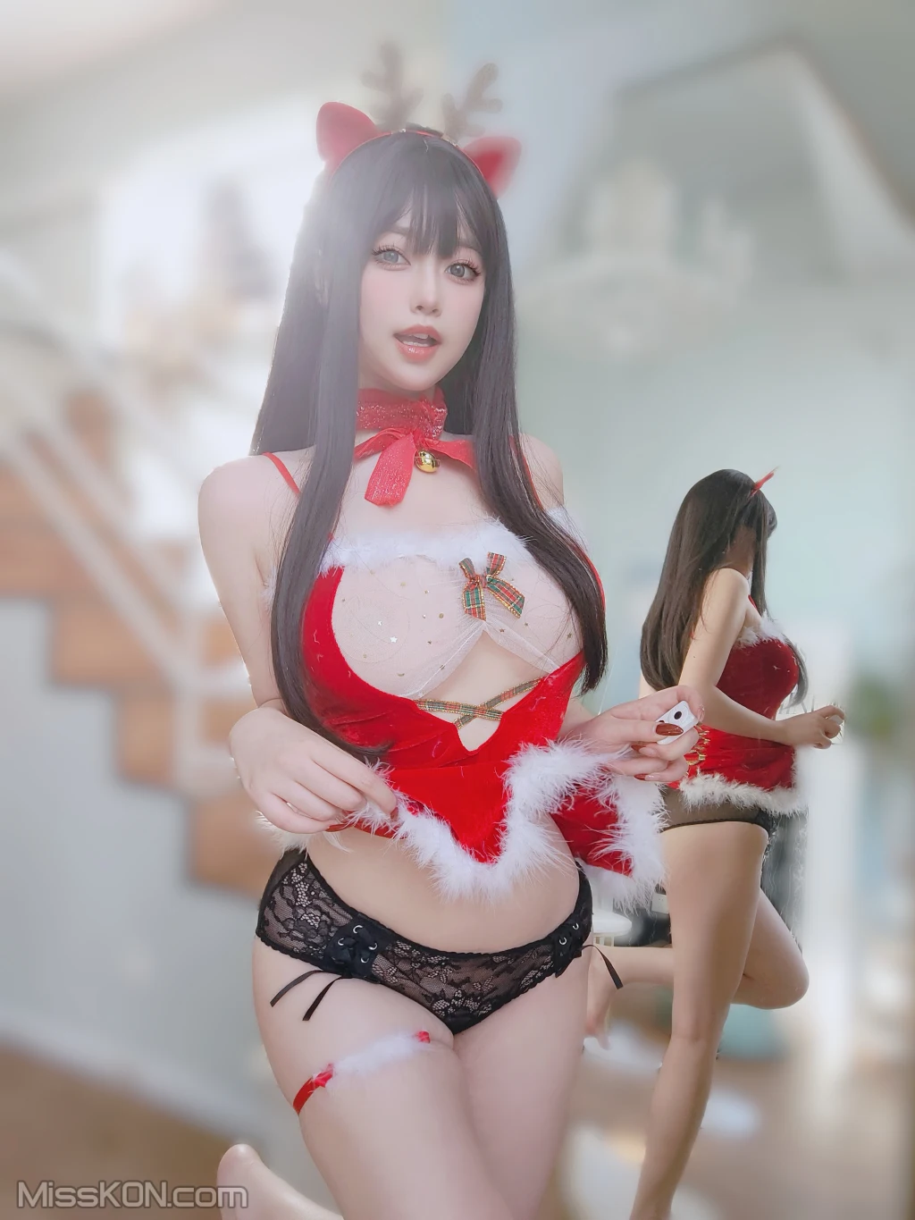 Coser女主K 圣诞麋鹿 100 photos - 38