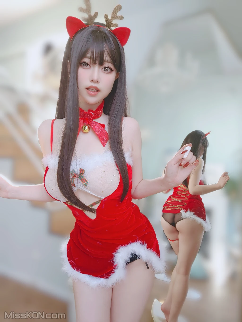 Coser女主K 圣诞麋鹿 100 photos - 39