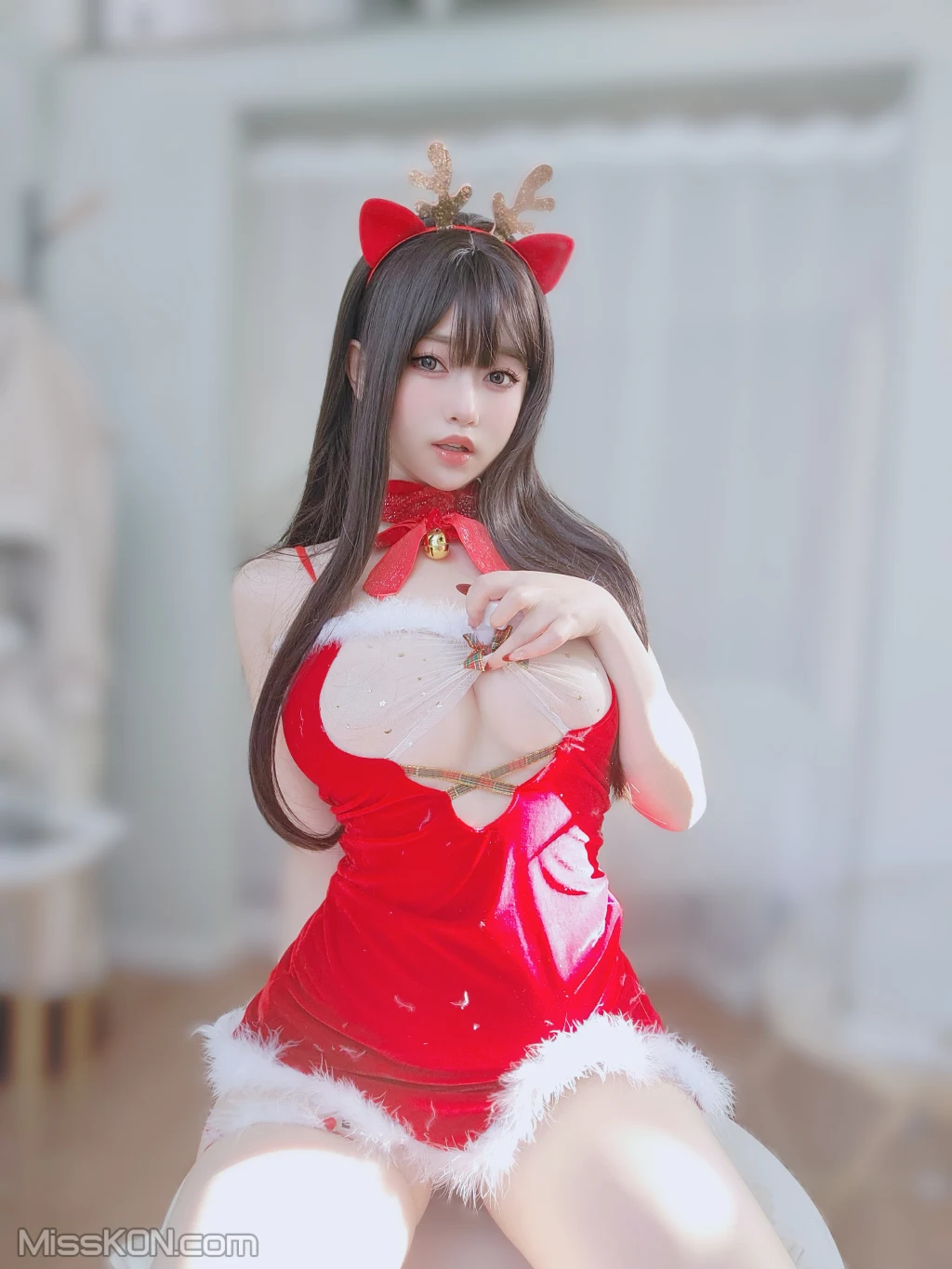 Coser女主K 圣诞麋鹿 100 photos - 48