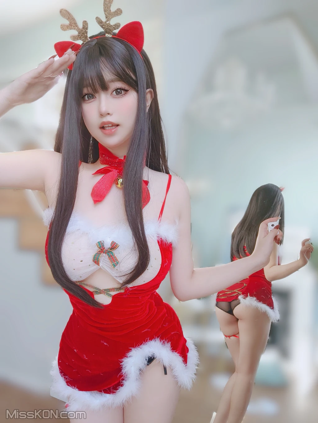 Coser女主K 圣诞麋鹿 100 photos - 57