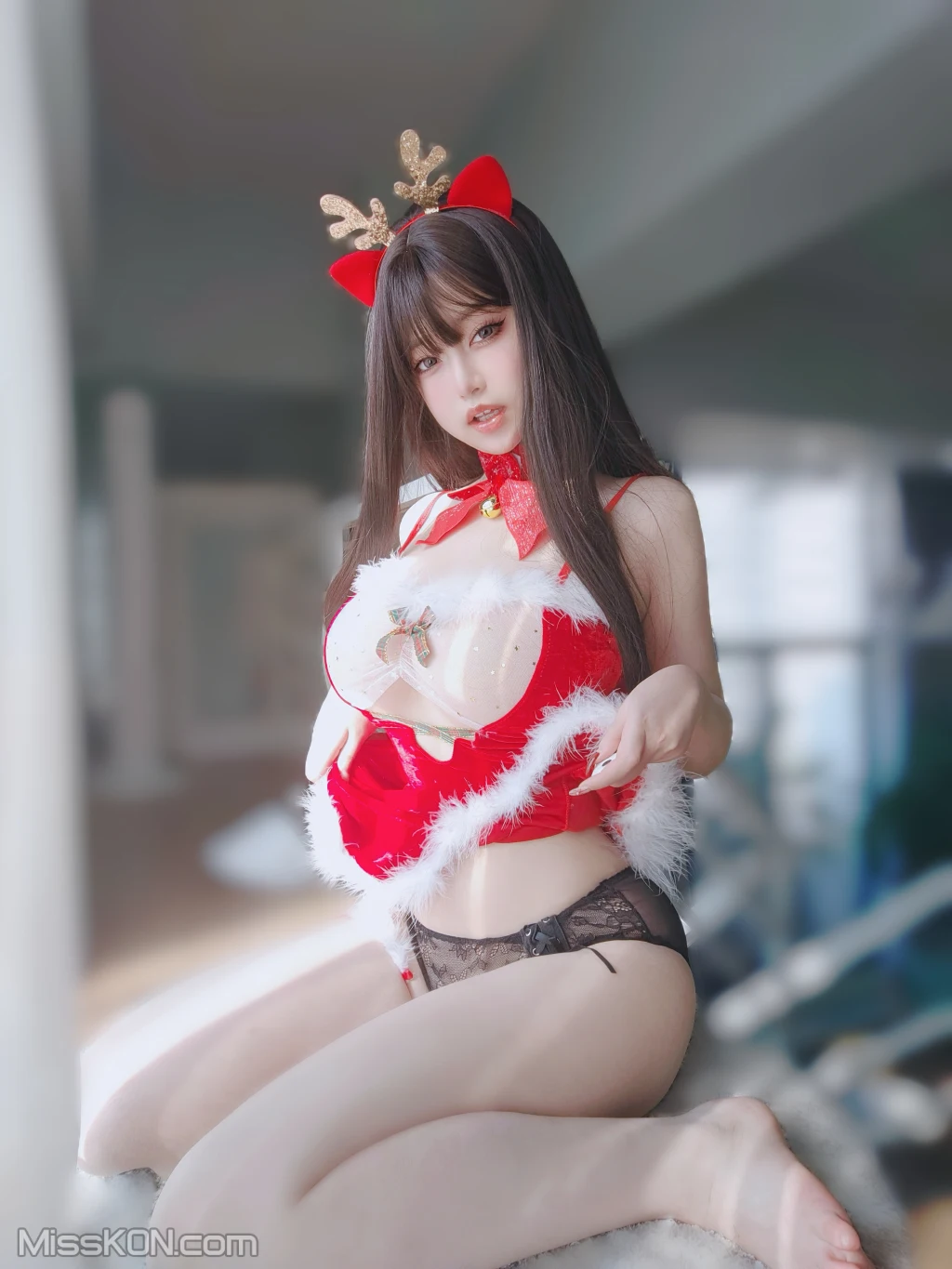 Coser女主K 圣诞麋鹿 100 photos - 77