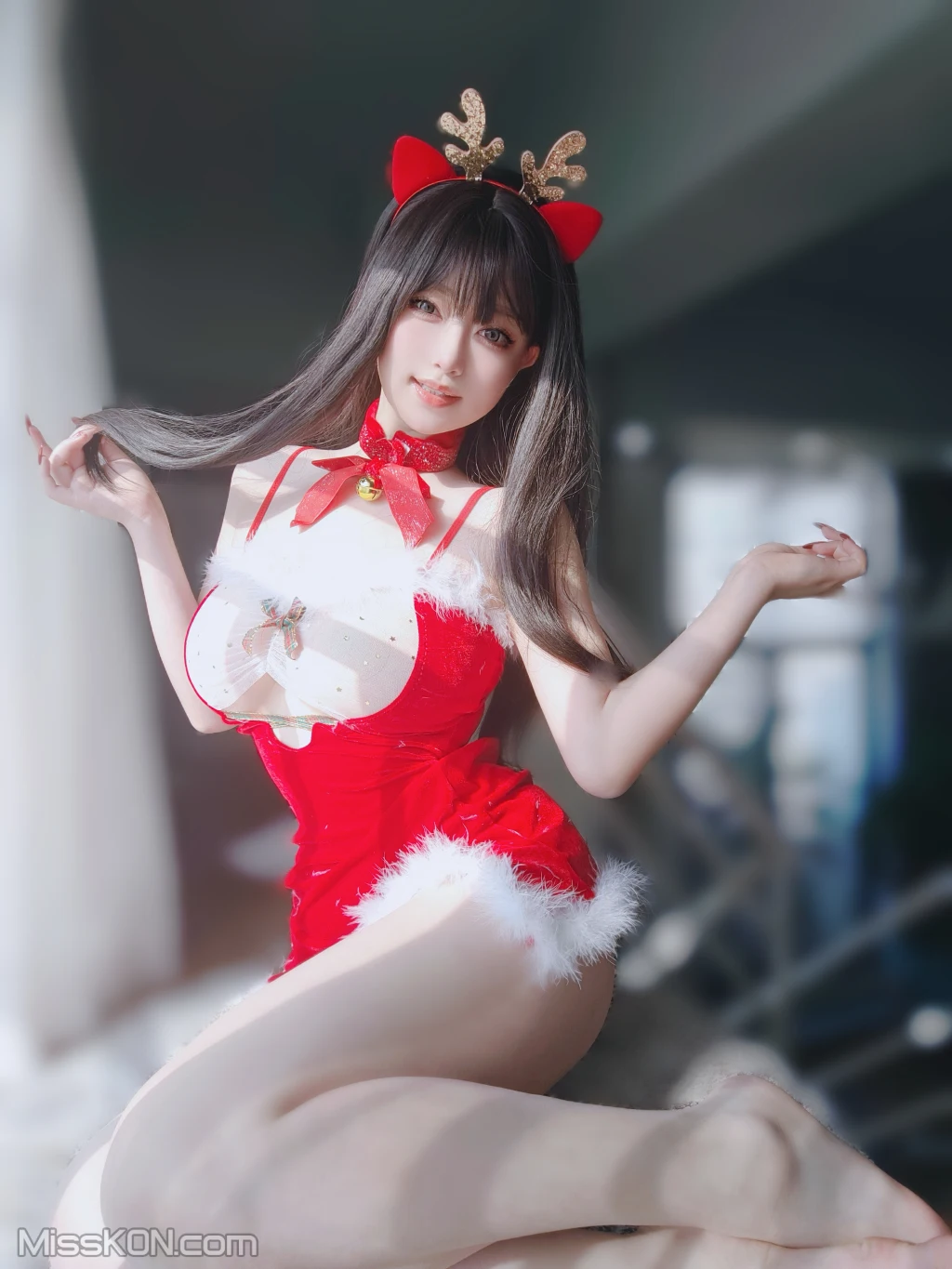 Coser女主K 圣诞麋鹿 100 photos - 83