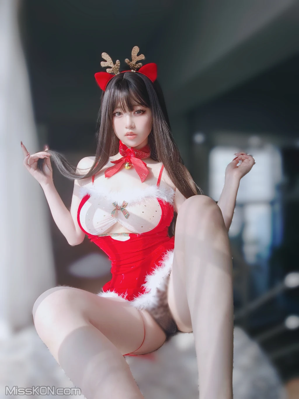 Coser女主K 圣诞麋鹿 100 photos - 85