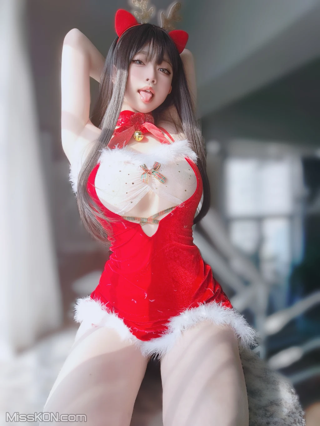 Coser女主K 圣诞麋鹿 100 photos - 91