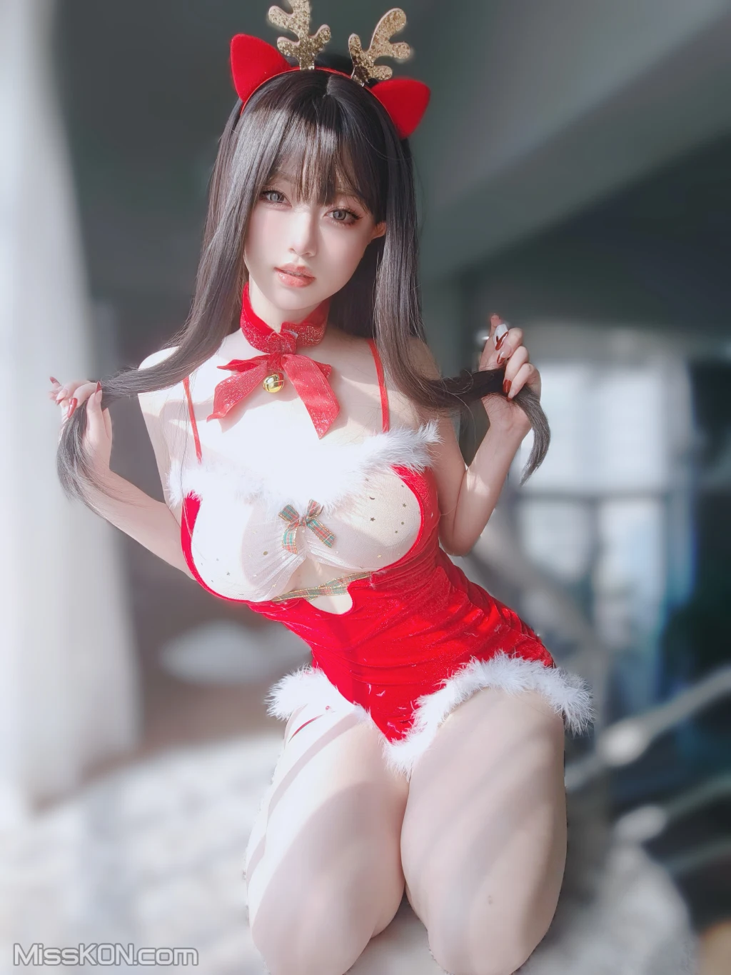 Coser女主K 圣诞麋鹿 100 photos - 92