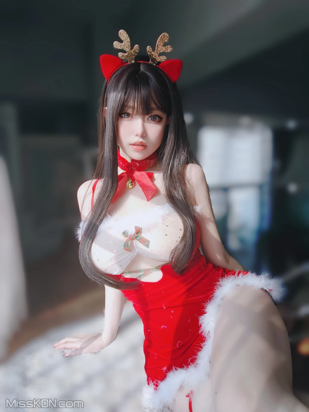 Coser女主K 圣诞麋鹿 100 photos - 100