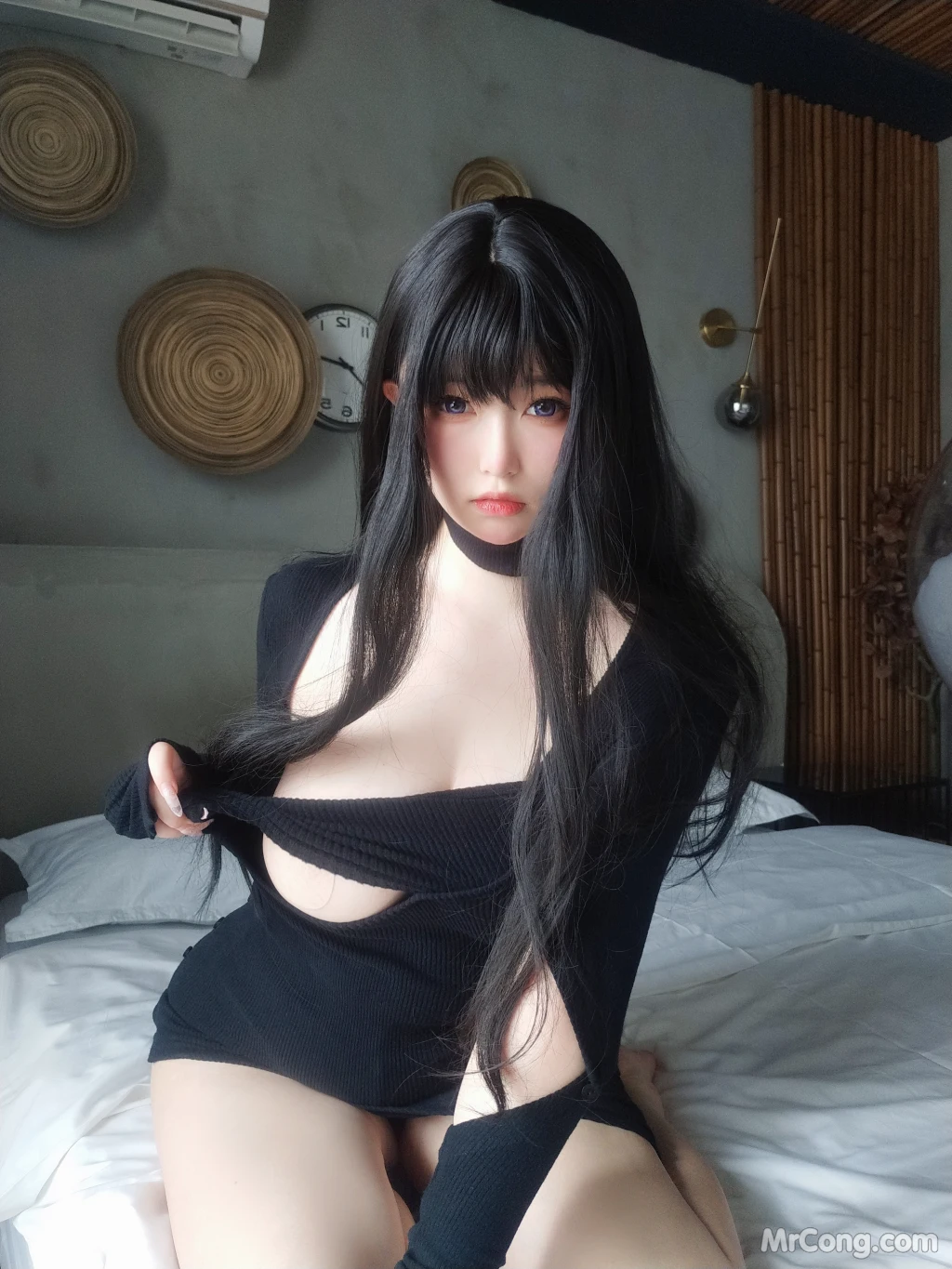 Coser女主K 害羞的妹妹 17 photos - 2